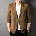 thumbnail image 2 of Pxiakgy Cardigans for Men Men's Fashion Spring And Summer Casual Short Sleeved Lapel Thin Suit Tops Ultra Thin Breathable Jacket Mens Cardigans Lightweight Size: M-7Xl, 2 of 4
