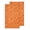 Orange, variant on PurpleEssences Kitchen Towels, Pack of 2, 15 x 25 Inch, 100% Cotton, For Fall Kitchen Décor - Autumn Leaves