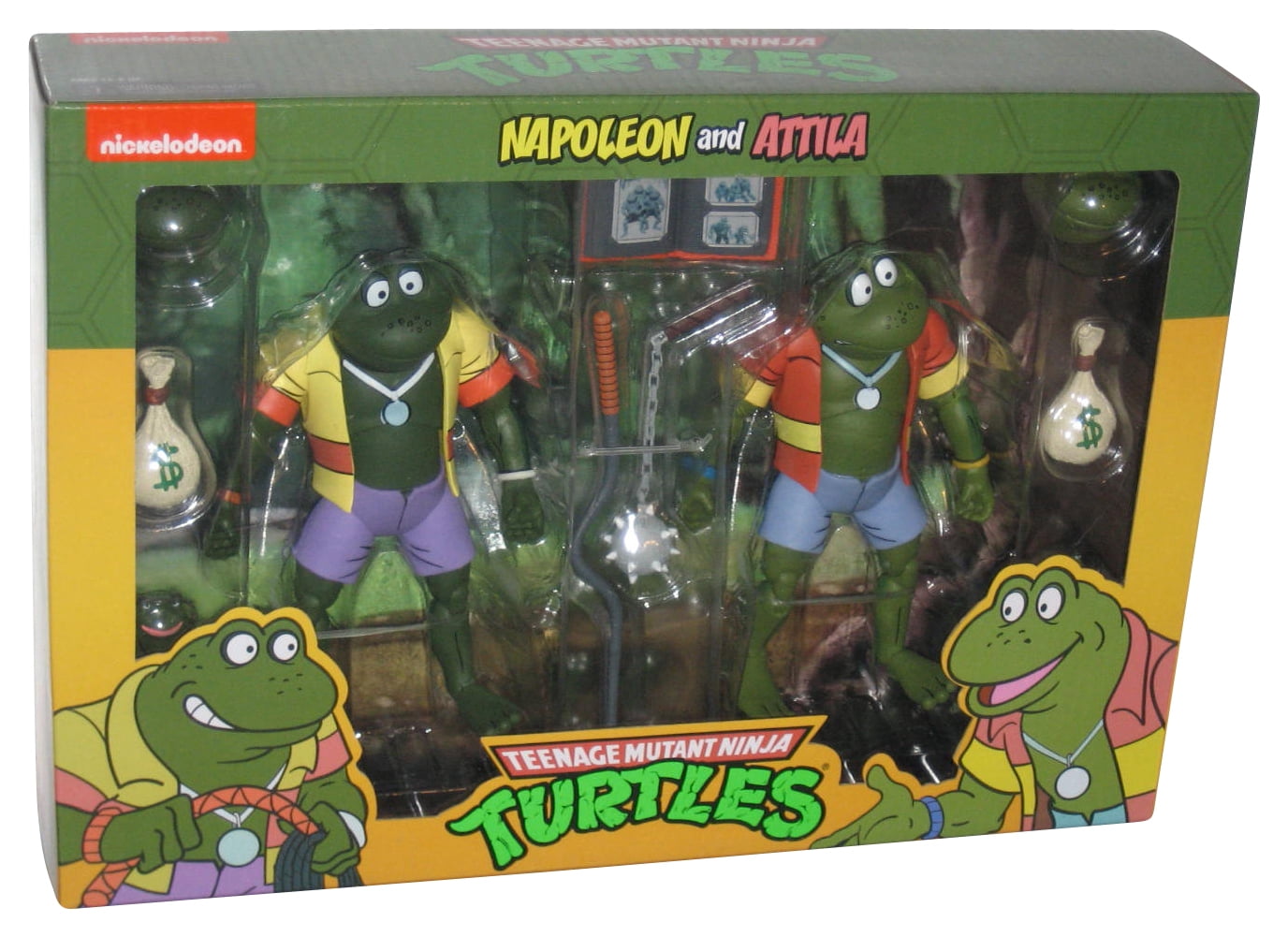 NECA Teenage Mutant Ninja Turtles Napoleon & Attila Action Figures