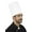 White, variant on Dignus E9 Chef Hat 9" Height