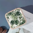 thumbnail image 4 of Autua Tropical Plant Jewelry Storage Artifacts Jewelry Box for Women - Compact Travel Size Organizer for Necklace, Ring, Earring Pink, 4 of 5