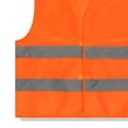 thumbnail image 5 of Xdegoge Kids High Visibility Reflective Safety Vest Tween Front Closure Breathable Mesh Outdoor Cycling Walking Running Construction Role Play, 5 of 5