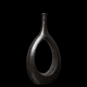 thumbnail image 4 of Florero de ceramica BLESIY moderno diseño hueco decorativo negro, 4 of 7
