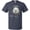 Navy Blue, variant on Inktastic Metal Face T-Shirt