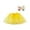 Yellow, variant on Scyoekwg Tutus for Girls Toddler Girls Cute Party Dance Costume Splice Rainbow Net Yarn Sequins Tulle Skirt Bow Hairpin Suit Pink 2-4 Years