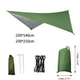 thumbnail image 2 of Waterproof Tent Tarp Hammock Tarp Lightweight and Compact Rain Cover Sun Protection for Outdoor Camping Tent, 2 of 6