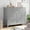 Grey, variant on Homhougo Grey 7 Chest of Drawer Dresser, Modern and Stylish Dresser, Deep Drawers and Nickel Round Handle, Wood Organizer Dresser with Ample Storage Space for Bedroom, Living Room, Entryway