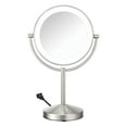 thumbnail image 1 of Espejo de maquillaje Conair, con luz LED, con aumento de 1x/10x, 1 of 6