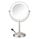 thumbnail image 1 of Espejo de maquillaje Conair, con luz LED, con aumento de 1x/10x, 1 of 6