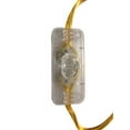 thumbnail image 2 of Royal Designs, Inc. Lamp Cord Molded Plug with On/Off Switch, Stripped Ends Ready for Wiring, 8 ft long, Gold, SPT-1 UL Listed, Set of 2, 2 of 7