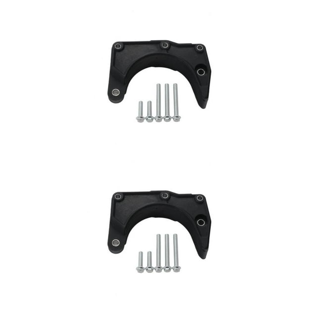 Transemion Reliable And Long-lasting Motorcycle Chain Protector For Yamahas Black Black 2Set