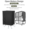 thumbnail image 4 of Luniquz Rollaway Bed Storage Cover, 33 in Folding Bed Cover, With Metal Zipper and Adjustable Drawstring, Dustproof and Waterproof, Thickened Storage Cover for Fold Up Bed, Folding Cot Bed., 4 of 7