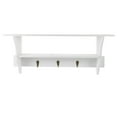thumbnail image 1 of Shisuyan Entryway Floating Shelf White Wood Plastic Board for Homeowners 1Pcs, 1 of 9