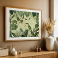 thumbnail image 5 of Vintage Bird Enchantment Tropical Jungle - Illustration Botanical Tropical Bird Floral Nature Vintage Jungle Unframed Wall Art Print 20 x 28 inches, 5 of 7