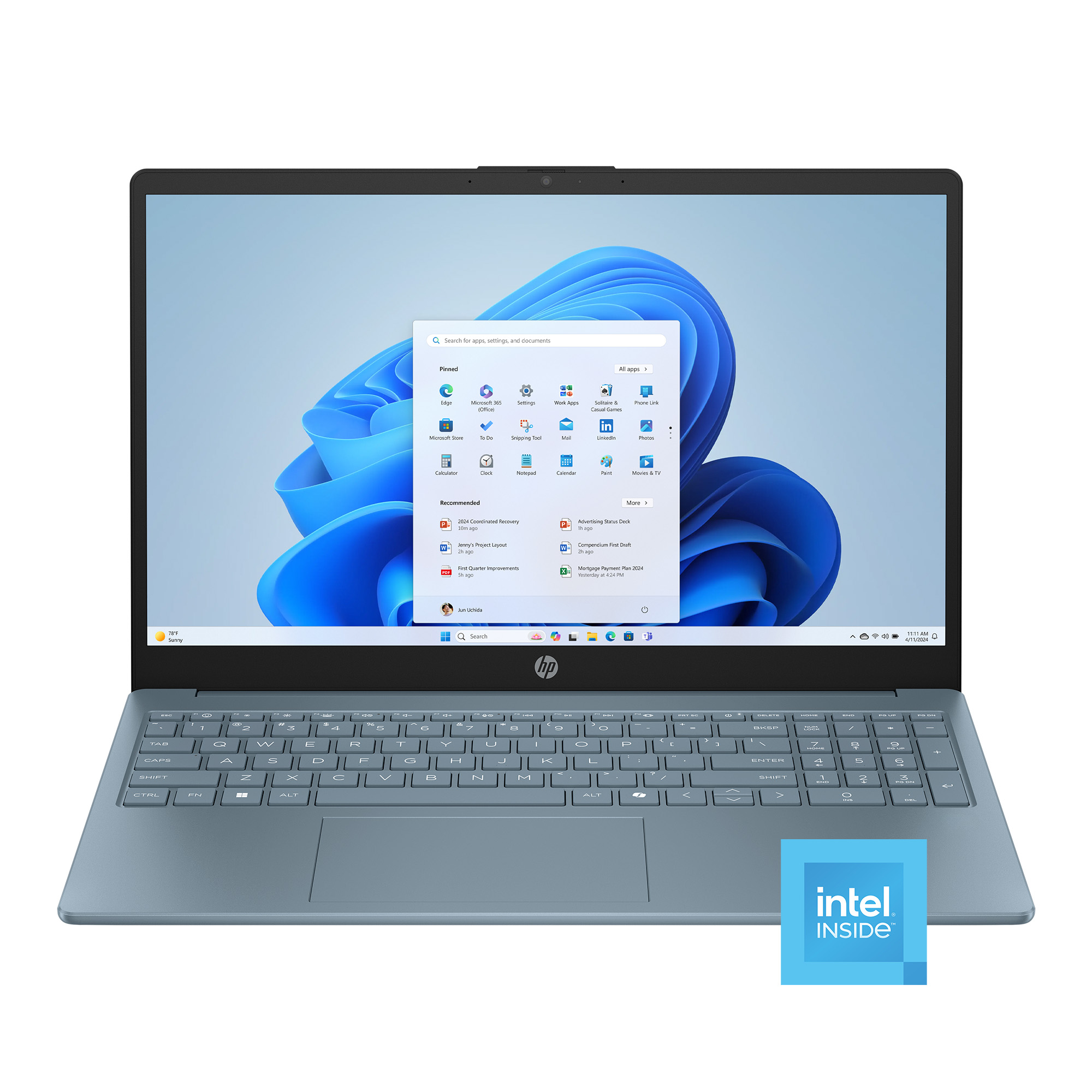 HP 15 Inch HD Laptop Intel N200 Windows 11 photo 2