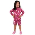 thumbnail image 2 of JAN & JUL UV Protective Two-Piece Girls Rash Guard Set, Quick-Dry (10Y, Pink Petals), 2 of 8