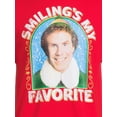thumbnail image 4 of Elf Men’s Smiling's My Favorite Christmas Graphic Tee, 4 of 5