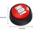 thumbnail image 5 of 2pcs Yes Button And No Button With Sound Talking Buttons Office Home Learning Buzzers, 5 of 5
