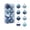 Multicolor, variant on Christmas Ball Ornaments 8Pcs 2.36 Inch Glittering Shatterproof Christmas Tree Hanging Bulbs Xmas Ornaments for Home Holiday Party Wedding Decorations