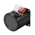 thumbnail image 4 of AC 110V Electric Synchronous Motor Turntable Metal Gear CW/CCW 30RPM 50-60HZ 14W 7mm Dia Eccentric Shaft, 4 of 5