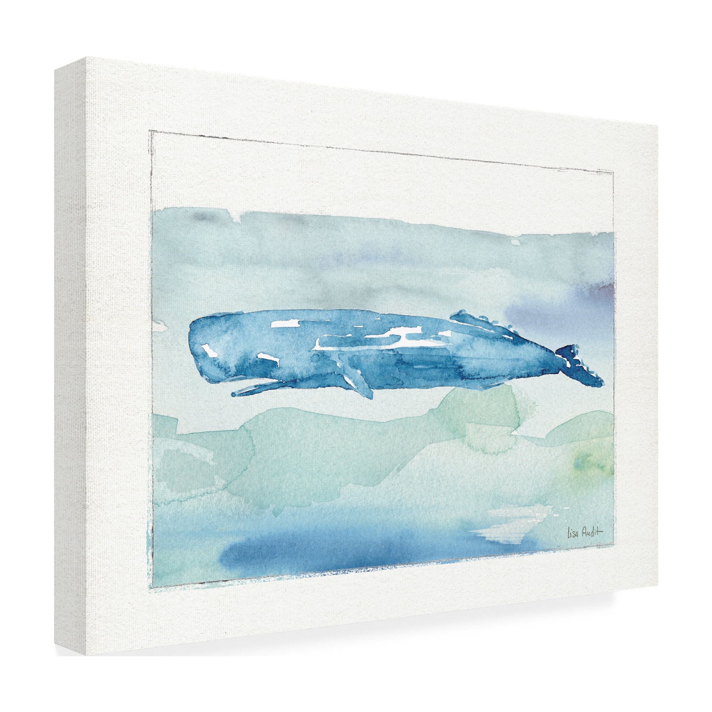 Trademark Fine Art 'Sea Life 5' Canvas Art by Lisa Audit