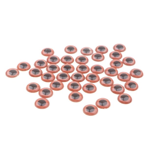 Ojos de Juguete de Plástico color para Muñeco de , Muñeco de Peluche Suave, Títeres Artesanales 18 mm (40 piezas)