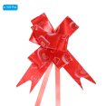 thumbnail image 3 of Unique Bargains 8' Pull Bows Gift Wrapping Pull Bow Heart Pattern Baskets Present Bows Knot Ribbon Red 100 Pcs, 3 of 6