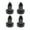 Black, variant on SIEYIO 4Pieces 1/2" Kayak Drain Plug Push Kayak Drain Stoppers Easy To Install Kayak Drain Plugs Kayak Repair Accessories