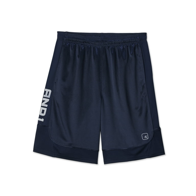 AND1 Men's and Big Men's All Court Short, up to Size 5XL AND1 Men's and Big Men's All Court Short, up to Size 5XL