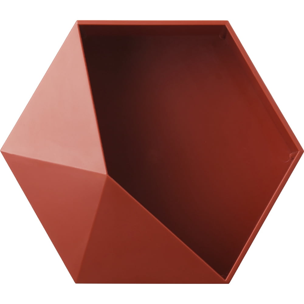 Lemonbest Hexagonal Storage Shelf Geometric Living Room Wall Bracket Bathroom Wall Decor Living Room Decor Walmart Canada