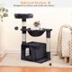 thumbnail image 2 of Hamaca tipo cesta para condominios Cat Tree Tower HOOBRO, pequeña y lujosa, 2 of 9