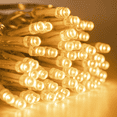 thumbnail image 2 of Mainstays 96-Count LED Curtain Lights with Warm White Bulbs, 6 Strands, 5 ft Drop, Plug-in, Holiday Lighting, 2 of 5