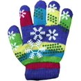 thumbnail image 2 of Yacht & Smith Kids Gloves & Mittens in Bulk, Winter Striped Children Age 3-8, 2 of 7