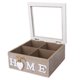 thumbnail image 2 of Caja De Bolsitas De Té Joyero Organizador De Cocina Para Bolsitas De Té De Azúcar Vainas De Café 4 Rejillas Sunnimix Titular de almacenamiento, 2 of 6