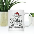 thumbnail image 2 of Koyal Wholesale Santa Claus Ceramic Coffee Mug, Santa's Favorite Dermatologist, 2 of 5