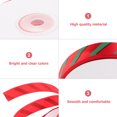 thumbnail image 3 of EeaseCA 1 roll of Christmas Theme Ribbon Decorative Ribbon Gift Box Wrapping Ribbon, 3 of 7