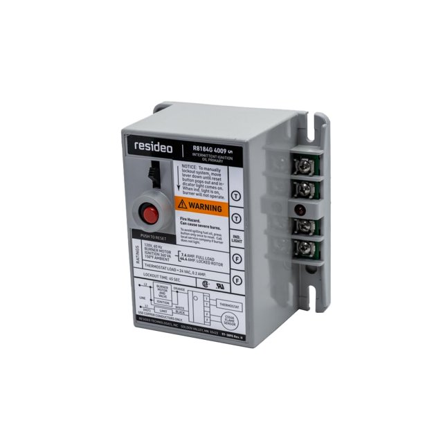 Control de quemador de aceite Honeywell R8184G4009 International