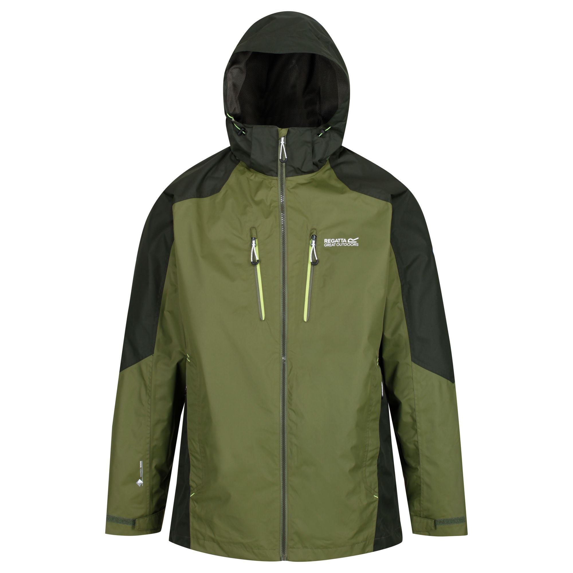 Regatta Mens Calderdale III Jacket Waterproof & Breathable Hooded Coat 