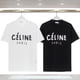 thumbnail image 2 of 8071 # Camiseta Casual CELINE Con Estampado De Letras Coloridas Para Hombres Y Mujeres De Algodón De Verano Gao Jiahui unisex, 2 of 2
