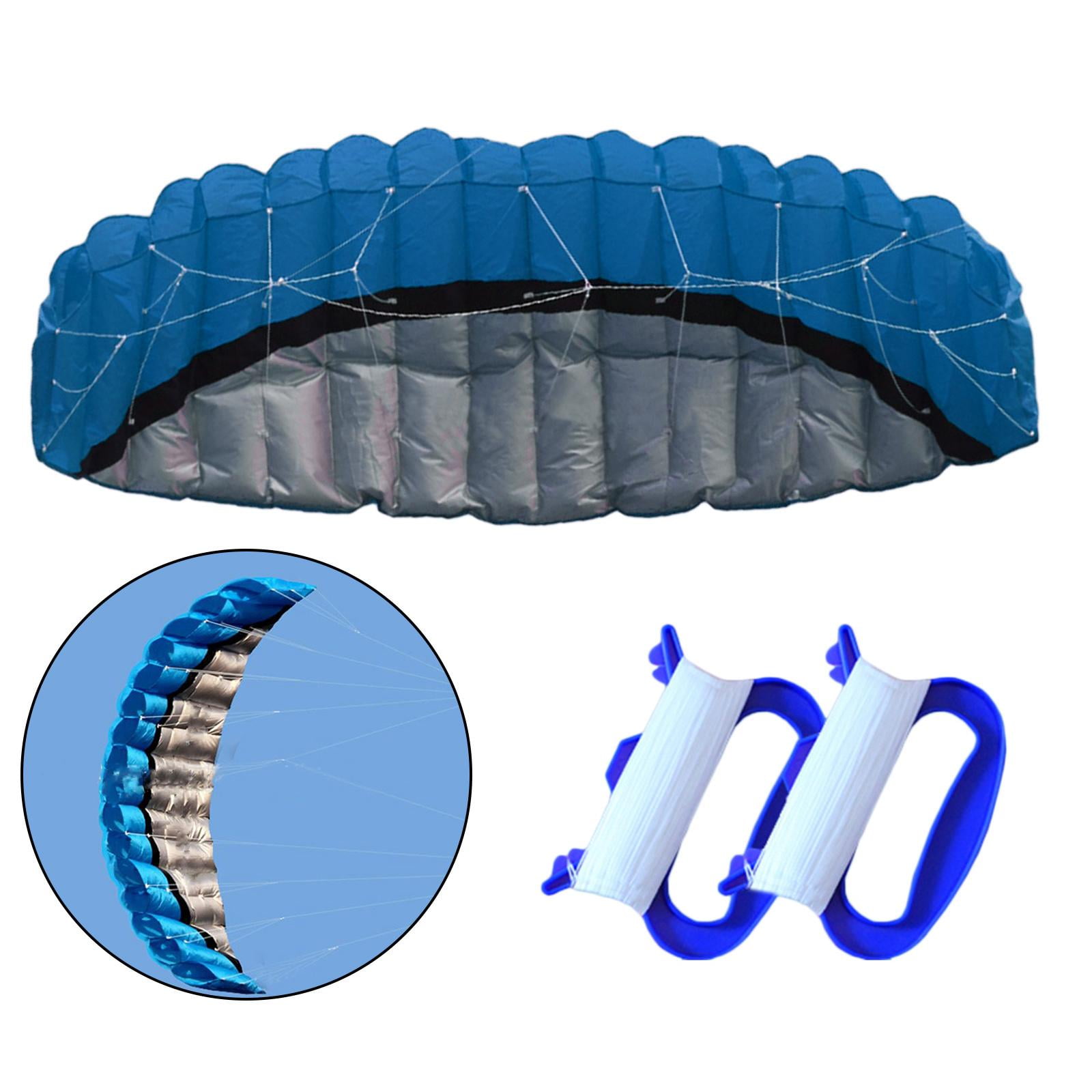 DimyFew 2.5 Line Kite, Seaside Beach Surfboard Flying Sport Parachute urfing Trainer Fly Blue