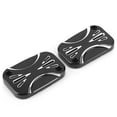 thumbnail image 2 of Brake Oil Pump Cover,2pcs CNC Front Brake Brake Pump Cap Brake Reservoir Cylinder Cover Professionally Tested, 2 of 7