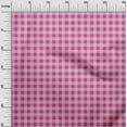 thumbnail image 2 of oneOone Cotton Poplin Pink Fabric Gingham Check Quilting Supplies Print Sewing Fabric By The Yard 56 Inches Wide, 2 of 4