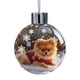 thumbnail image 2 of Adornos Navideños de Nieve para Perros | Bola de Cristal con Figuras de Cachorros con Gorro de Papá Noel | Varias Razas, Incluyendo Pastor Alemán, Chihuahua y Corgi | Decoración Colgante para Árbol d, 2 of 6