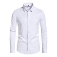 thumbnail image 2 of Camisas De Vestir Manga Larga Slim Fit Hombre, 2 of 8