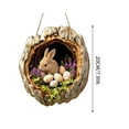thumbnail image 2 of Colgante de Pascua para coche | Bonita decoración navideña de acrílico para parabrisas, espejo o salpicadero, 2 of 6