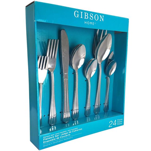 Gibson Ensemble de Couverts 24 Pièces Avenham
