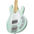 thumbnail image 6 of Sterling by Music Man S.U.B. StingRay RAY4 Maple Fingerboard Electric Bass Guitar Mint Green White Pickguard, 6 of 6