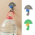 thumbnail image 1 of POINTERTECK 2Pcs High Bearing Capacity Wall Hook  Strong Viscosity  Easy Access  2 Positions  Punch-free  Waterproof Umbrella Basin Rack  Kitchen Supply, 1 of 8