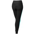 thumbnail image 2 of FashionOutfit Women's Side Panel Color Contrast Cycling Legging Pants, 2 of 3