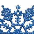 thumbnail image 3 of Cateissary 12 piezas al aire libre portátil Navidad copo de nieve decoración Navidad sala de estar dormitorio decoración vacaciones festival Kits de decoración para fiestas Azul oscuro, 3 of 6